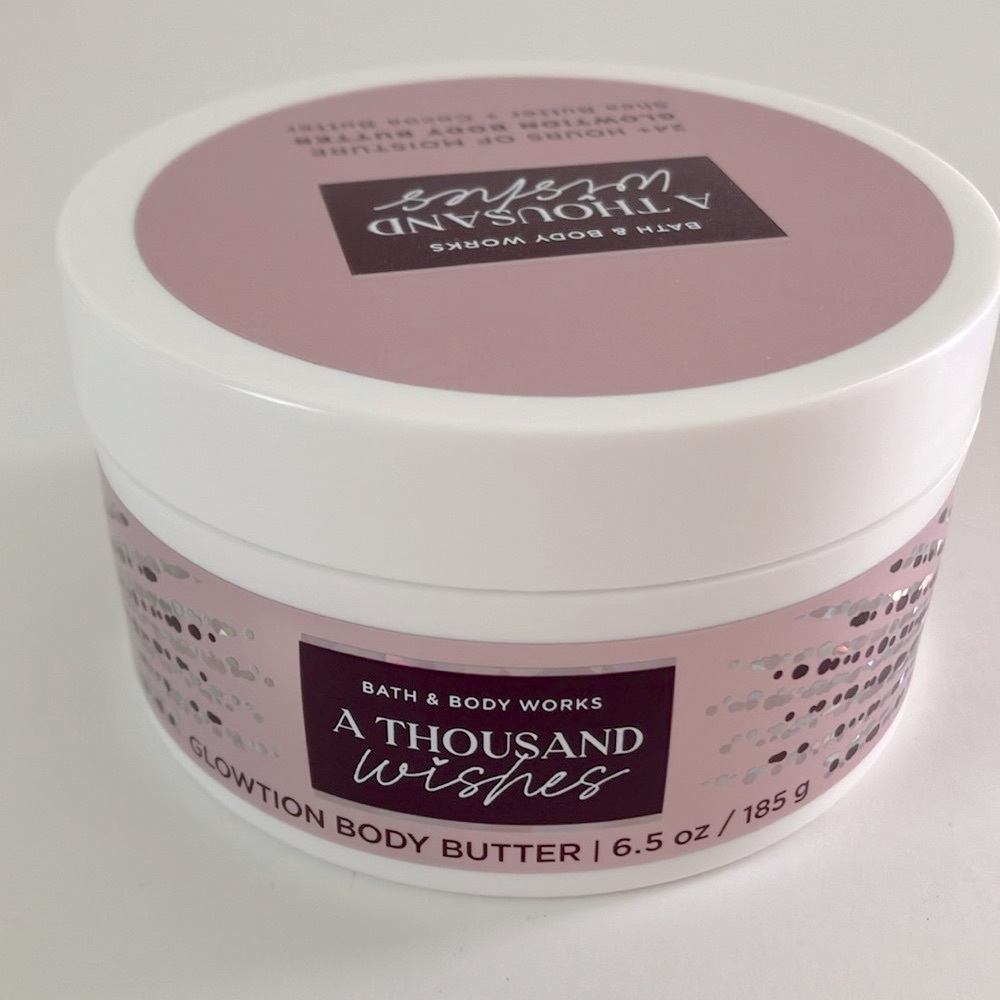 A Thousand Wishes COLLECTION Glowtion Body Butter with Shea + Cacao Bater